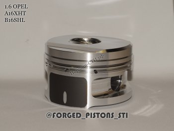 19 399 р. Поршни (Opel 1.6l A16XHT, B16SHL под кольца 1,2/1,2/2,0) СТИ Opel Astra J GTC (2011-2018) (диаметр поршня 79 мм)  с доставкой в г. Чебоксары. Увеличить фотографию 2