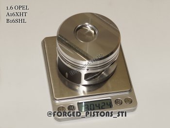 19 399 р. Поршни (Opel 1.6l A16XHT, B16SHL под кольца 1,2/1,2/2,0) СТИ Opel Astra J GTC (2011-2018) (диаметр поршня 79 мм)  с доставкой в г. Чебоксары. Увеличить фотографию 4