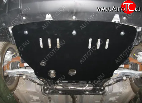 4 199 р. Защита картера двигателя и КПП (кроме V-2,0 HDI) Alfeco CITROEN Berlingo M49 дорестайлинг (1996-2003) (Сталь 2 мм)  с доставкой в г. Чебоксары