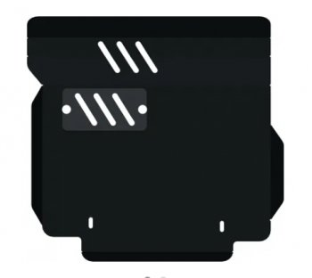 3 199 р. Защита картера двигателя и КПП (V-1,0; 1,3) Alfeco Daihatsu Storia хэтчбэк 5 дв. 2-ой рестайлинг (2001-2004) (Сталь 2 мм)  с доставкой в г. Чебоксары. Увеличить фотографию 2