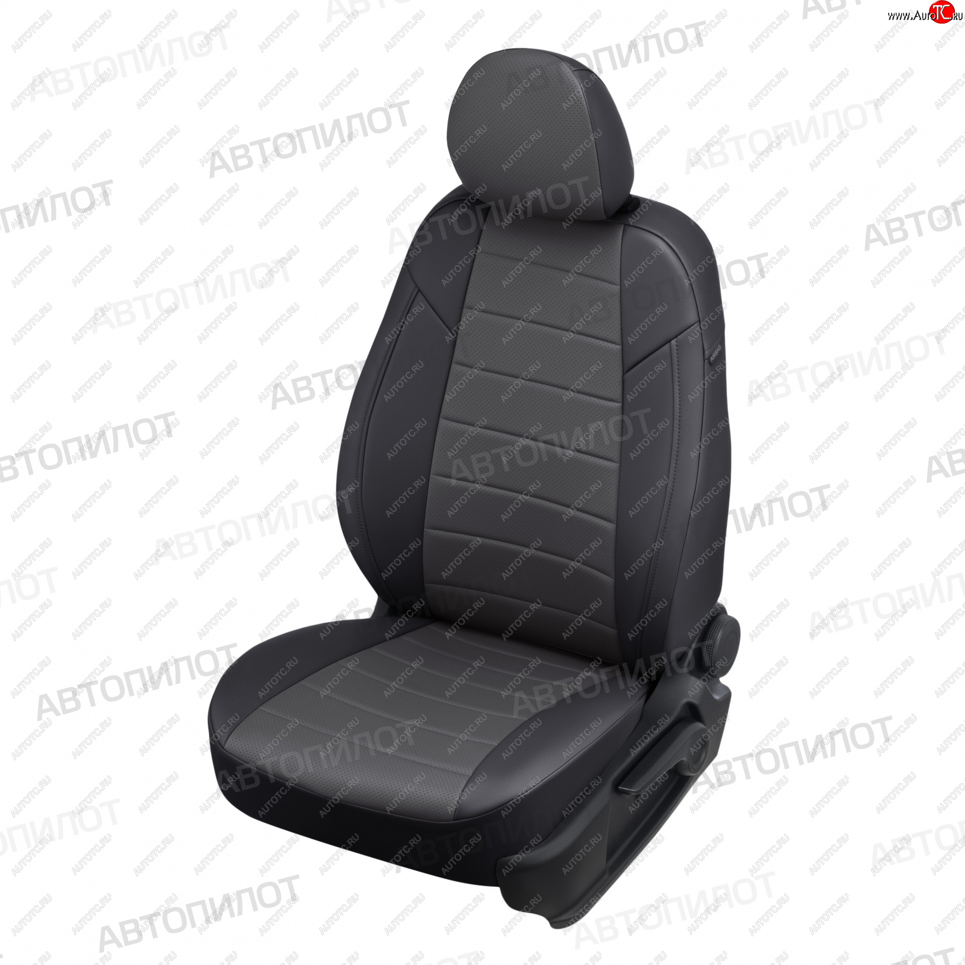 13 849 р. Чехлы на сиденья (экокожа, 40/60) Автопилот Audi A3 8P1 хэтчбэк 3 дв. дорестайлинг (2003-2005) (черный/темно-серый)  с доставкой в г. Чебоксары