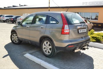 14 999 р. Фаркоп (быстросъемный квадрат) Petroil Tuning Honda CR-V RE1,RE2,RE3,RE4,RE5,RE7 рестайлинг (2009-2012)  с доставкой в г. Чебоксары. Увеличить фотографию 2
