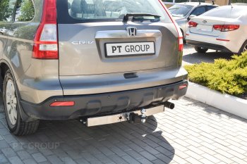 14 999 р. Фаркоп (быстросъемный квадрат) Petroil Tuning Honda CR-V RE1,RE2,RE3,RE4,RE5,RE7 рестайлинг (2009-2012)  с доставкой в г. Чебоксары. Увеличить фотографию 3