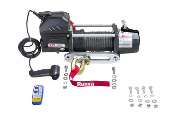 Лебёдка электрическая 9000 lbs 4200 кг Magnum Saturn Vue (2002-2007) (Синтетически трос)
