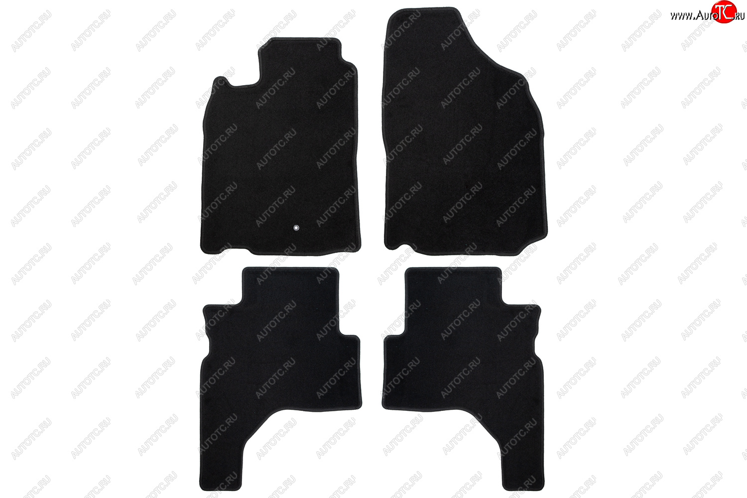 4 599 р. Коврики салона (текстиль) Klever Econom Mitsubishi Pajero Sport PA дорестайлинг (1996-2004) (Чёрные)  с доставкой в г. Чебоксары