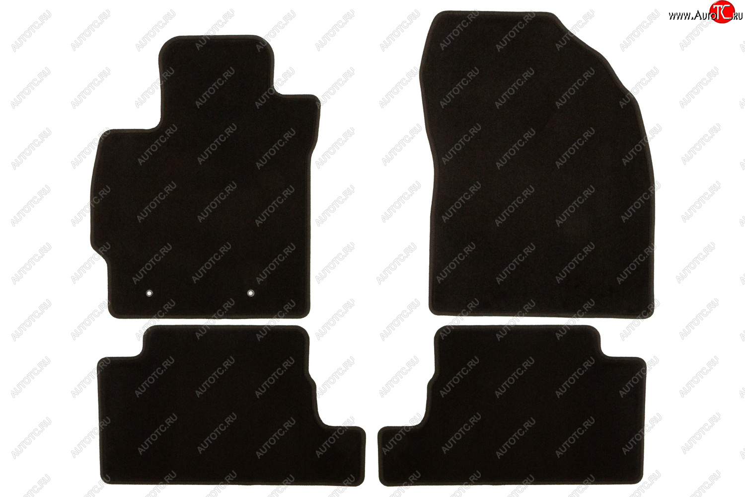 289 р. Коврики в салон Klever Econom TOYOTA Auris 2006-2010, 2010-2012, хб., 4 шт. (текстиль) Тойота Аурис  Toyota Auris  E150 (2006-2012) хэтчбэк 5 дв. дорестайлинг, хэтчбэк 5 дв. рестайлинг (Чёрные)  с доставкой в г. Чебоксары