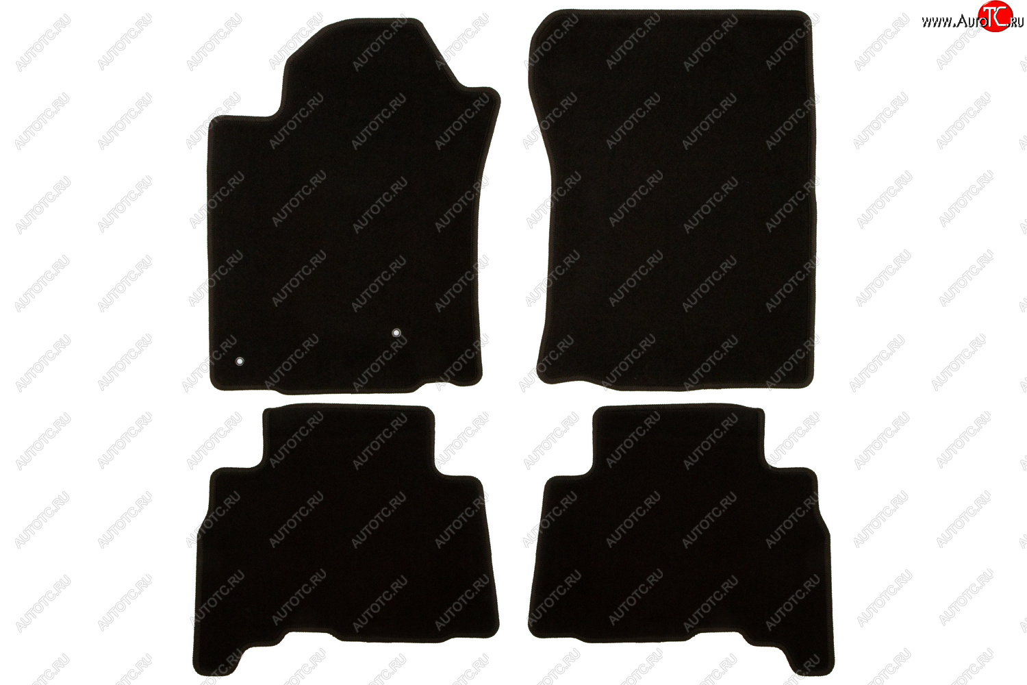 4 849 р. Коврики салона (текстиль) Klever Econom Toyota Land Cruiser Prado J150 дорестайлинг (2009-2013) (Чёрные)  с доставкой в г. Чебоксары