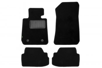 Комплект ковриков в салон (чёрные, текстиль) Klever Standard BMW 1 серия  E81 (2007-2012) хэтчбэк 3 дв. рестайлинг
