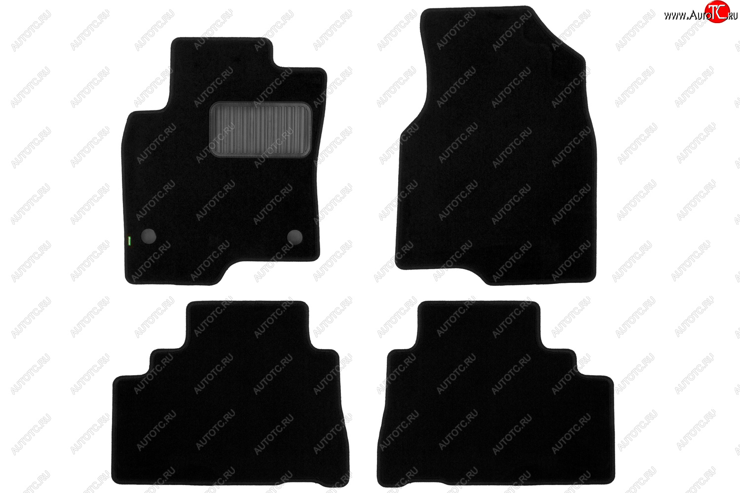 2 559 р. Комплект ковриков в салон (чёрные, текстиль) Klever Standard Chevrolet Captiva 1-ый рестайлинг (2011-2013)  с доставкой в г. Чебоксары
