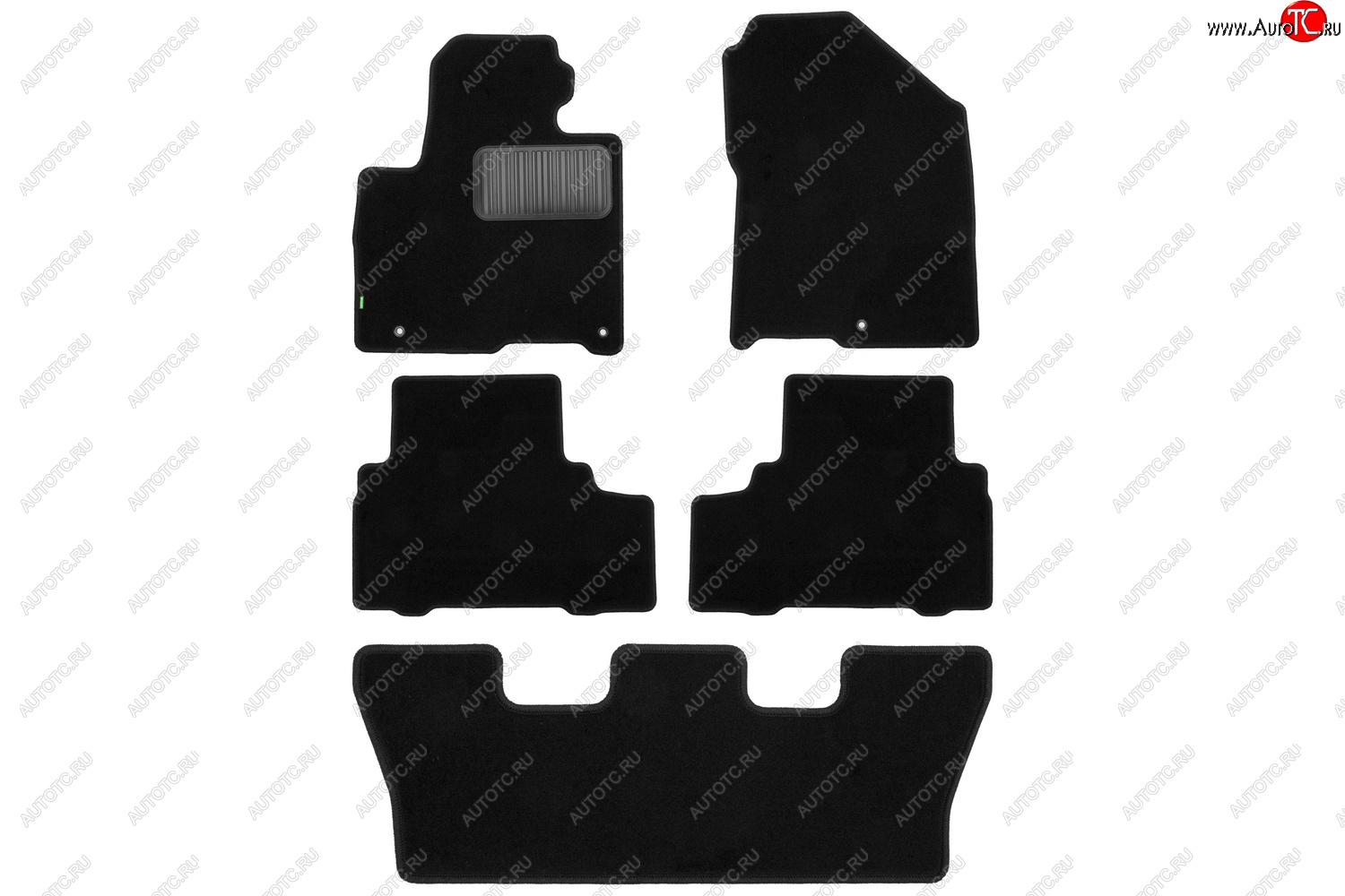 6 949 р. Комплект ковриков в салон (чёрные, текстиль) Klever Standard  KIA Sorento  UM/Prime (2014-2020) дорестайлинг, рестайлинг  с доставкой в г. Чебоксары