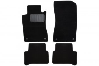 Комплект ковриков в салон (АКПП, чёрные, текстиль) Klever Standard Mercedes-Benz E-Class  W211 (2002-2009) дорестайлинг седан, рестайлинг седан
