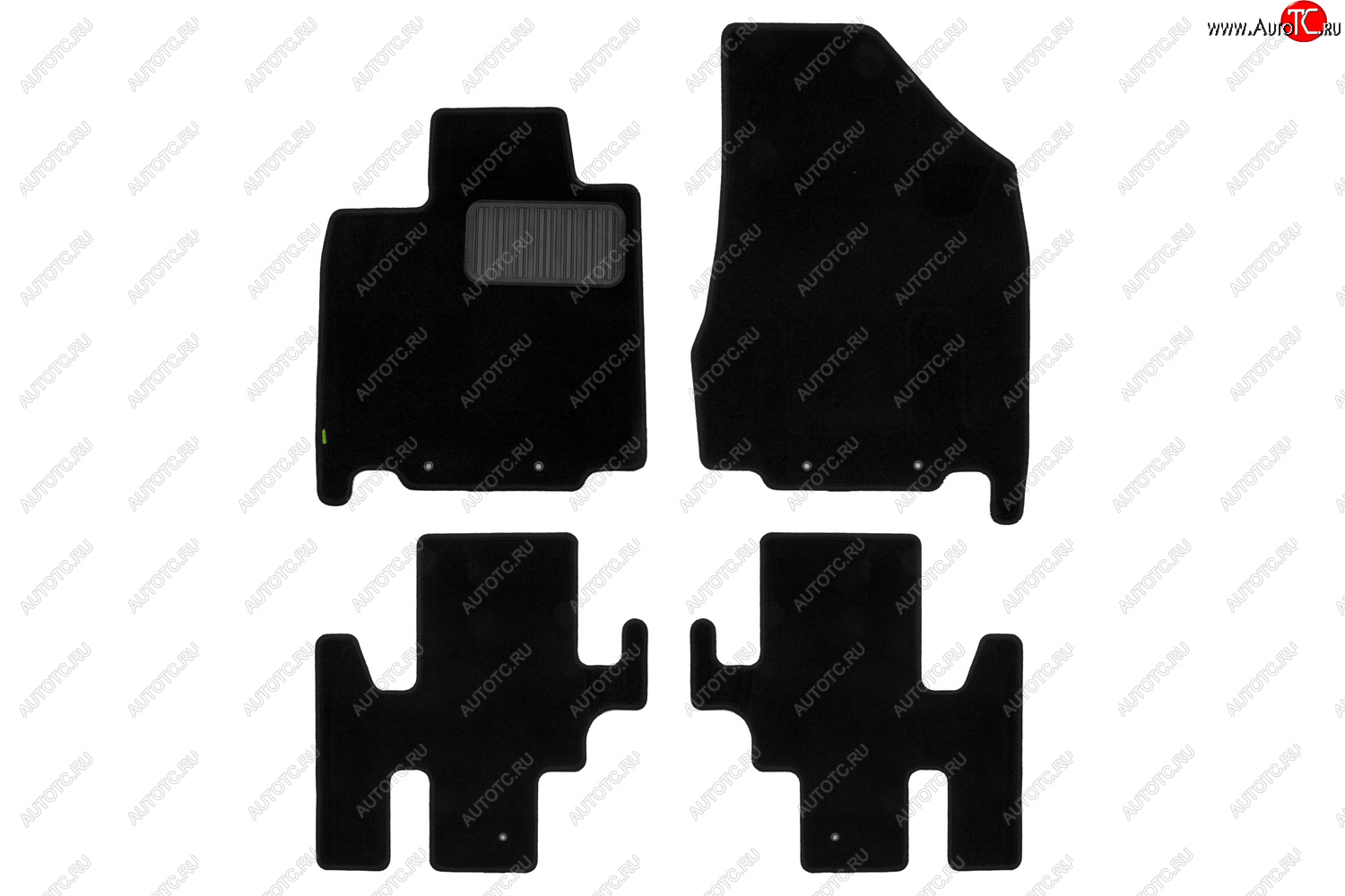 369 р. Комплект ковриков в салон (чёрные, текстиль) Klever Standard Nissan Pathfinder R52 дорестайлинг (2012-2017)  с доставкой в г. Чебоксары