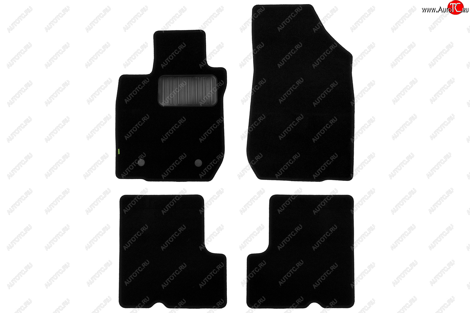 329 р. Коврики в салон Klever Standard RENAULT Logan 2004-2009, 2010-2014 сед., 4 шт. (текстиль) Рено Логан Renault Logan 1 дорестайлинг (2004-2010)  с доставкой в г. Чебоксары