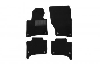 Комплект ковриков в салон (чёрные, текстиль) Klever Standard Volkswagen Touareg  GP (2002-2010) дорестайлинг, рестайлинг