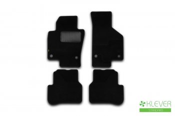 Комплект ковриков в салон (чёрные, текстиль) Klever Standard Volkswagen Passat  B7 (2010-2015) седан