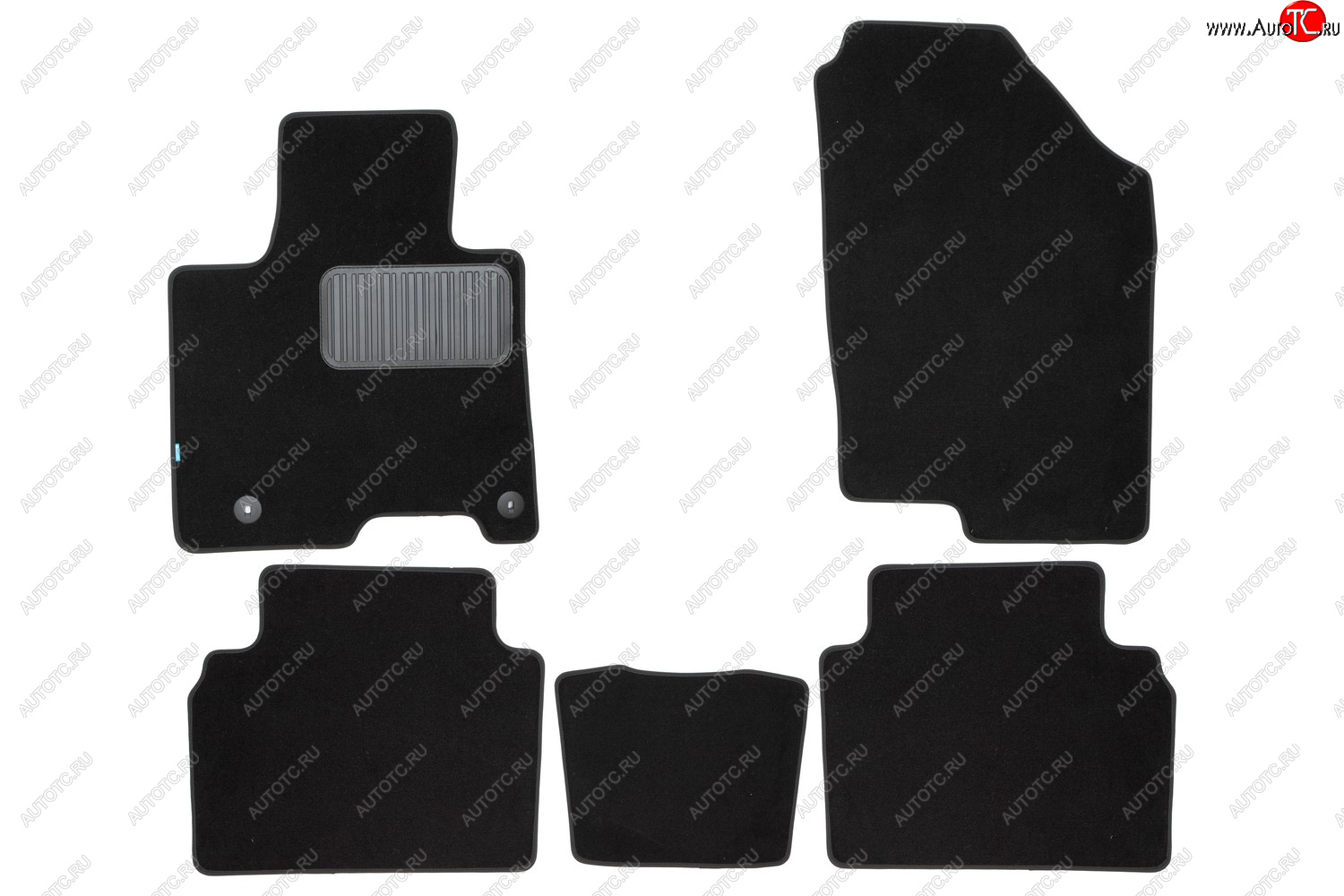 6 649 р. Коврики салона (текстиль) Klever Premium  Hyundai Tucson  NX4 (2020-2022) (Чёрные)  с доставкой в г. Чебоксары