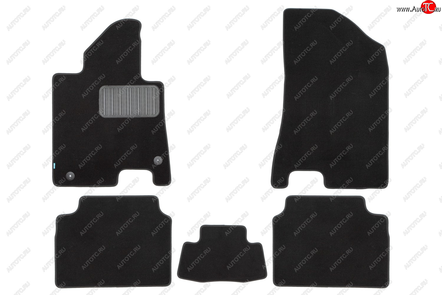 9 549 р. Коврики салона (текстиль) Klever Premium  KIA K5  DL (2019-2022) (Чёрные)  с доставкой в г. Чебоксары
