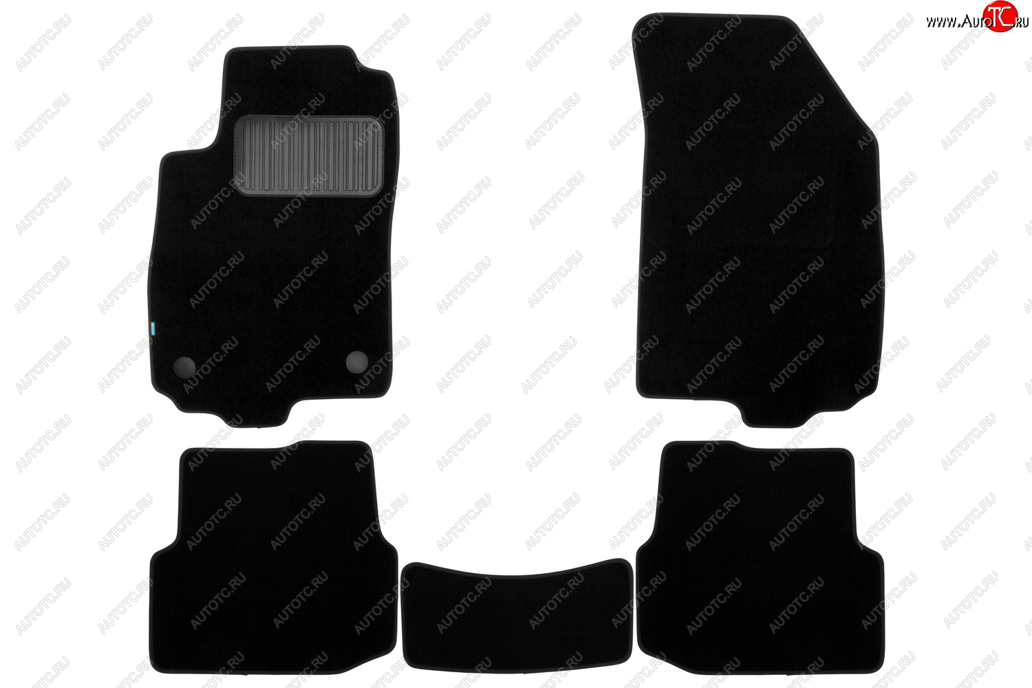 8 999 р. Коврики салона (текстиль) Klever Premium Chevrolet Aveo T300 седан (2011-2015) (Чёрные)  с доставкой в г. Чебоксары