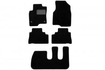 Коврики салона (текстиль) Klever Premium Chevrolet Captiva (2011-2016) 1-ый рестайлинг, 2-ой рестайлинг (Чёрные)