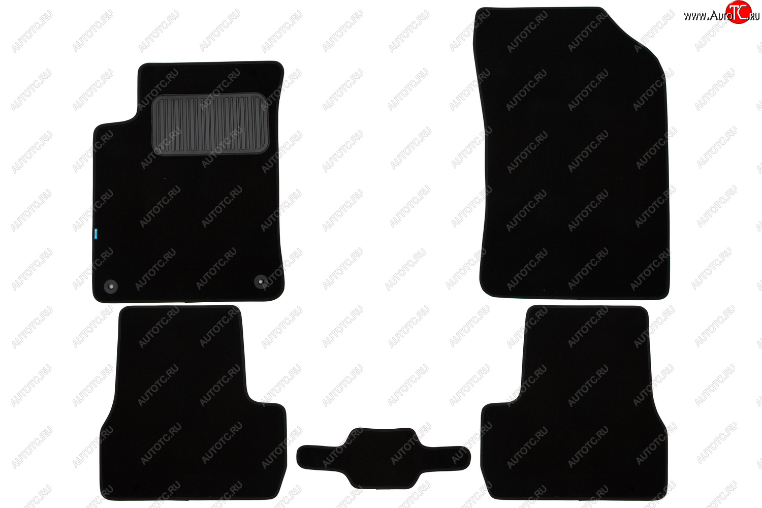 429 р. Коврики в салон Klever Premium CITROEN C3 2009-2013, 2013-2016, хб., 5 шт. (текстиль)  Ситроен С3 Klever klever03101922110kh  с доставкой в г. Чебоксары