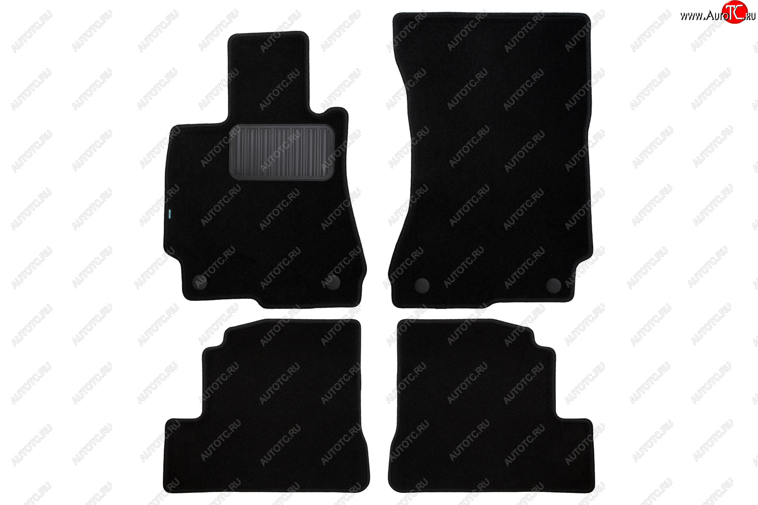 10 599 р. Коврики салона (текстиль) Klever Premium  Mercedes-Benz S class  W221 (2006-2013) (Чёрные)  с доставкой в г. Чебоксары