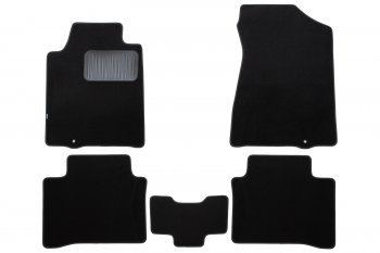 Коврики салона (текстиль) Klever Premium Nissan Teana  2 J32 (2008-2014) дорестайлинг, рестайлинг (Чёрные)