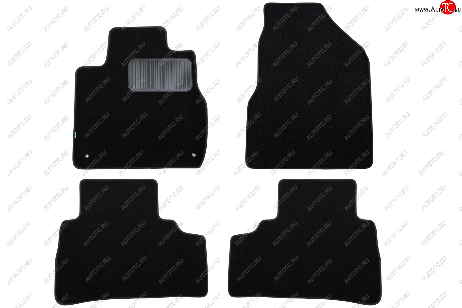 9 549 р. Коврики салона (текстиль) Klever Premium Nissan Murano 2 Z51 дорестайлинг (2008-2011) (Чёрные)  с доставкой в г. Чебоксары