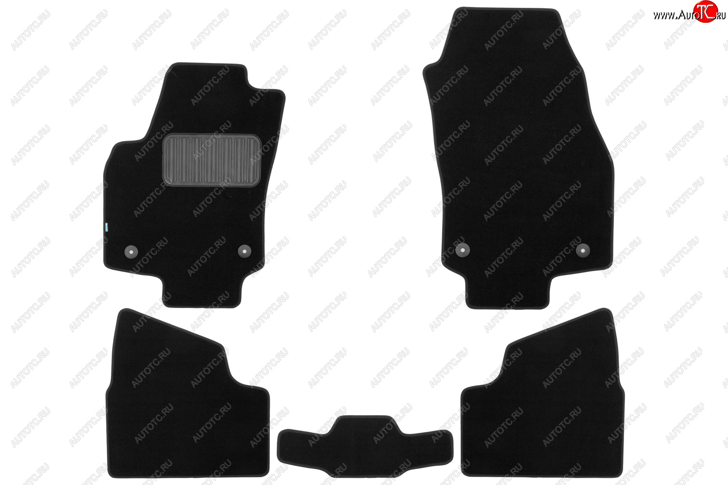 569 р. Коврики в салон Klever Premium OPEL Astra H GTC 3D 2004-2007, 2006-2014, хб., 5 шт. (текстиль)  Опель Астра Klever klever03371022110kh  с доставкой в г. Чебоксары