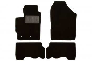 Коврики салона (текстиль) Klever Premium Toyota Yaris  XP90 (2005-2010) дорестайлинг, хэтчбэк 3 дв., дорестайлинг, хэтчбэк 5 дв., рестайлинг, хэтчбэк 3 дв., рестайлинг, хэтчбэк 5 дв.