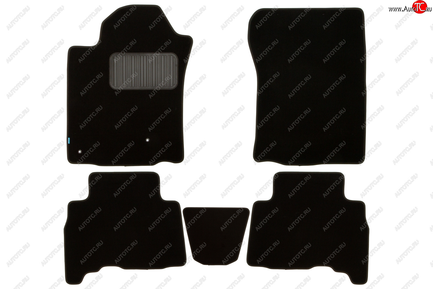 9 549 р. Коврики салона (текстиль) Klever Premium  Toyota Land Cruiser Prado  J150 (2009-2013) дорестайлинг (Чёрные)  с доставкой в г. Чебоксары