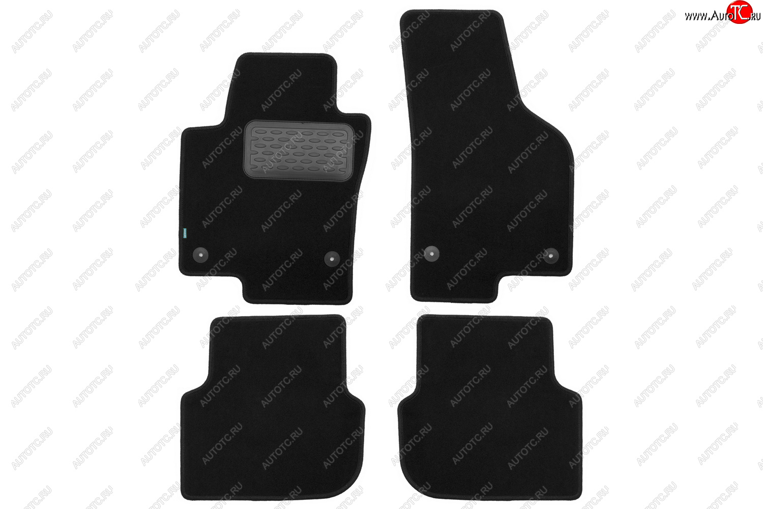 449 р. Коврики в салон Klever Premium VOLKSWAGEN Jetta V АКПП 2010-2015, 2014-2018, сед., 5 шт. (текстиль)  Klever klever03511422110kh  с доставкой в г. Чебоксары