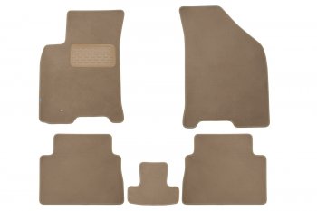 Коврики в салон Klever Premium CHEVROLET Lacetti, 2004-2013, сед., хб., ун., 5 шт. (текстиль, бежевы Klever klever04080922112kh