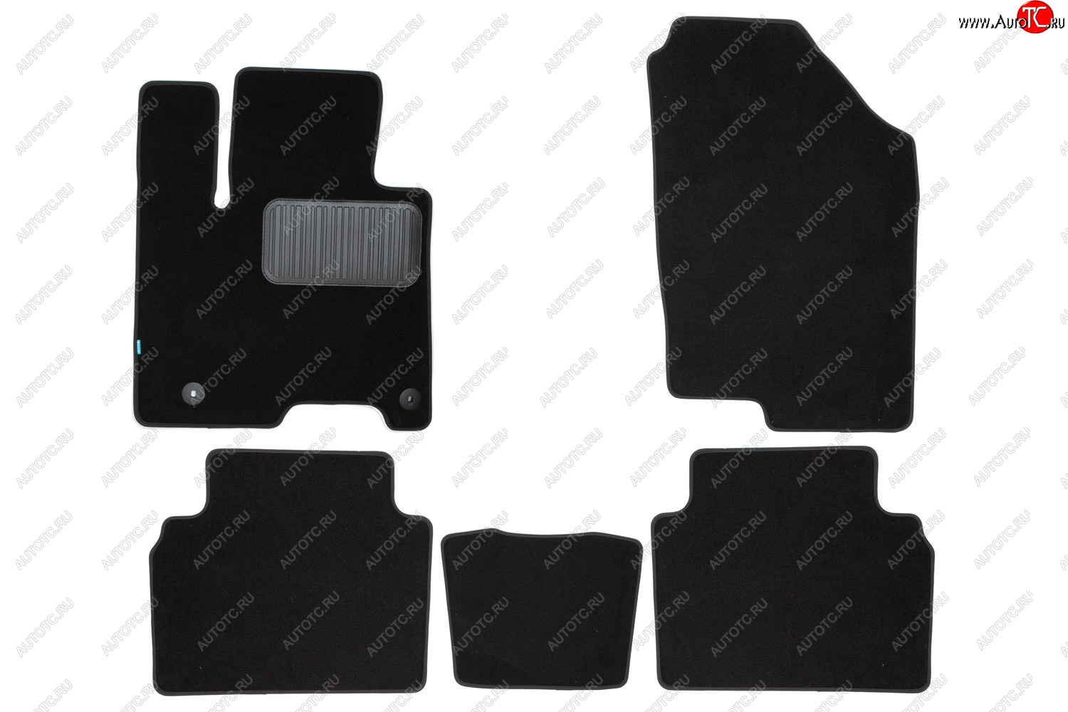 4 799 р. Коврики салона (текстиль) Klever Premium  Hyundai Tucson  NX4 (2020-2022) (Чёрные)  с доставкой в г. Чебоксары