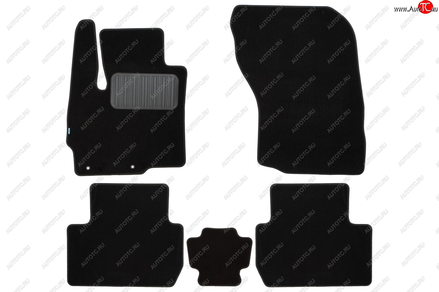 9 549 р. Коврики салона (текстиль) Klever Premium  Mitsubishi Outlander  GF (2012-2022) дорестайлинг, 1-ый рестайлинг, 2-ой рестайлинг, 3-ий рестайлинг (Чёрные)  с доставкой в г. Чебоксары