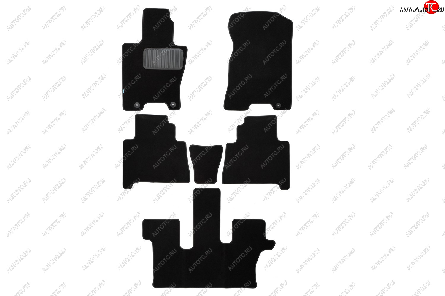 12 199 р. Коврики салона (текстиль) Klever Premium  KIA Mohave  HM2 (2019-2022) (Чёрные)  с доставкой в г. Чебоксары