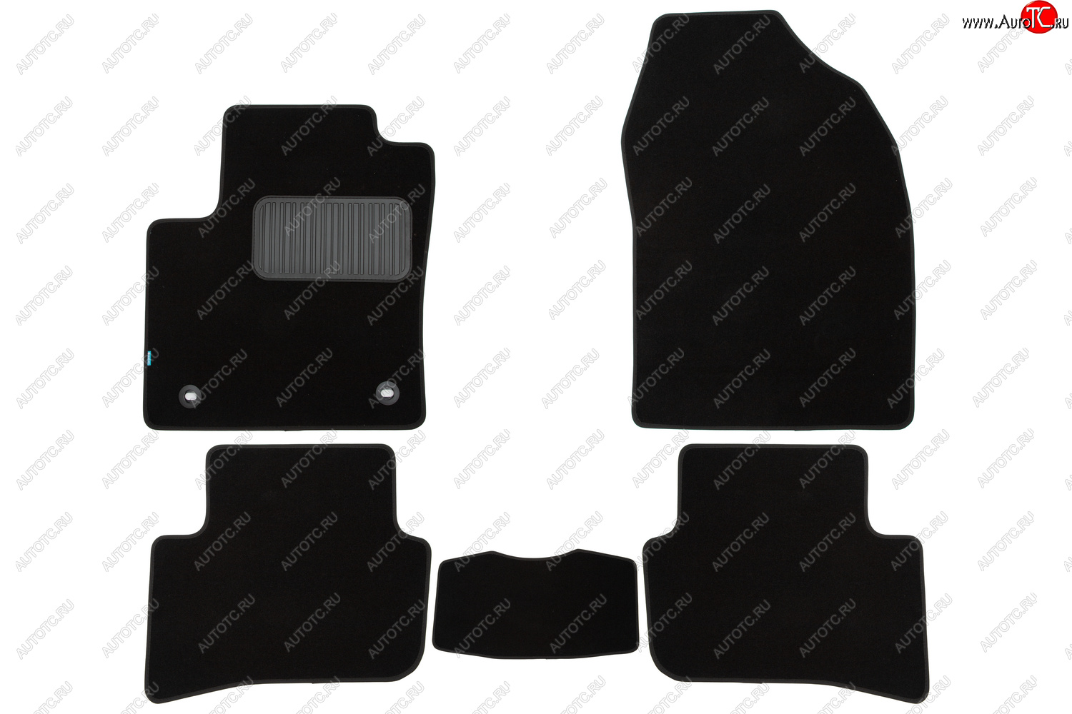 469 р. Коврики в салон Klever Premium TOYOTA C-HR 4WD 2016-2019, 2019-, кросс., 5 шт. (текстиль)  Тойота С Klever kvr03.048.101.22110kh  с доставкой в г. Чебоксары