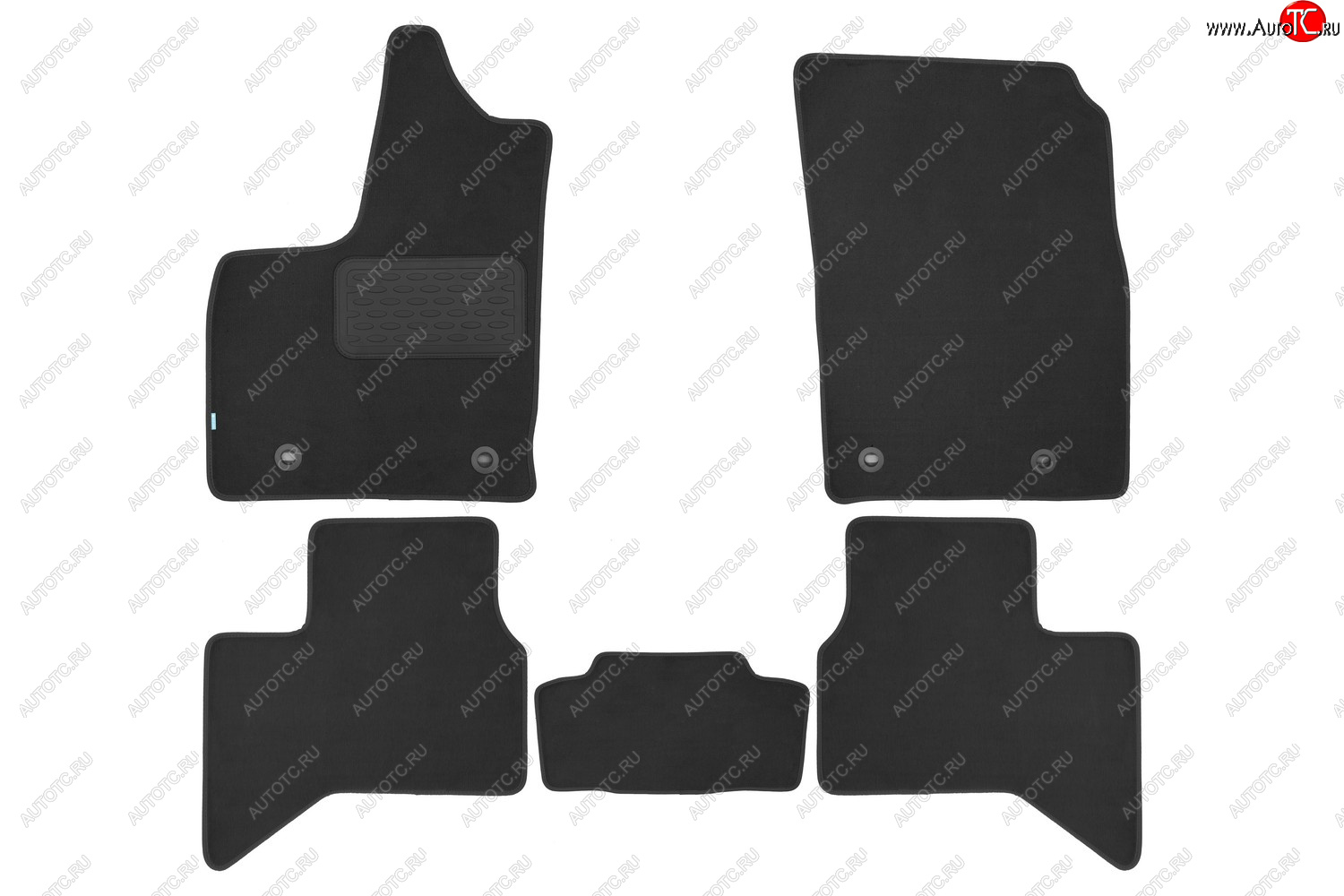 9 549 р. Комплект ковриков в салон (чёрные, текстиль) Klever Premium  Toyota Land Cruiser  J300 (2021-2025) дорестайлинг (Чёрные)  с доставкой в г. Чебоксары
