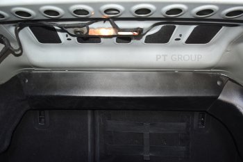 899 р. Накладка на перегородку багажника Petroil Tuning Лада Веста 2180 седан дорестайлинг (2015-2023)  с доставкой в г. Чебоксары. Увеличить фотографию 2