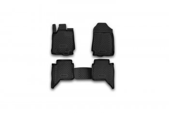 Коврики в салон FORD Ranger, 4 doors, 2011- 4 шт. (полиуретан)  Форд Ранджер Element nlc.16.34.210k