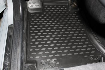 2 899 р. Коврики салона Element (полиуретан)  Mercedes-Benz C-Class  W204 (2007-2015) дорестайлинг седан, рестайлинг седан  с доставкой в г. Чебоксары. Увеличить фотографию 2