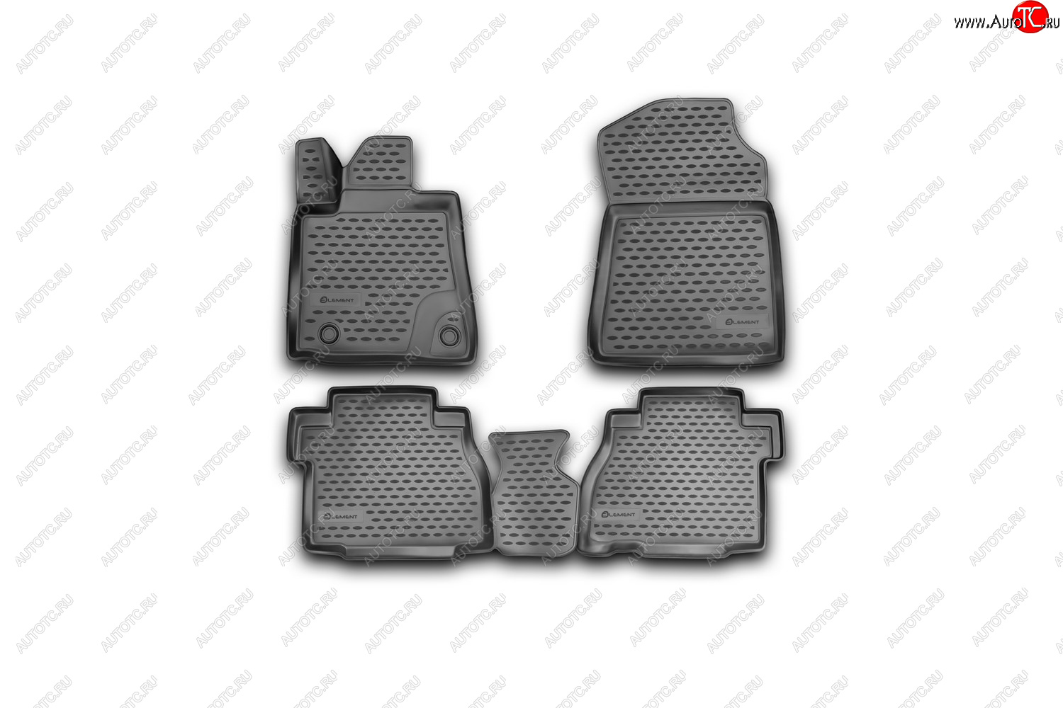 5 999 р. Коврики салона 3D (полиуретан, 4 штуки)  Toyota Tundra  XK50 (2007-2013) дорестайлинг, 1-ый рестайлинг  с доставкой в г. Чебоксары
