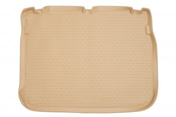 Коврик багажника (полиуретан) Element Renault Scenic  2 (2003-2009) (Бежевый)