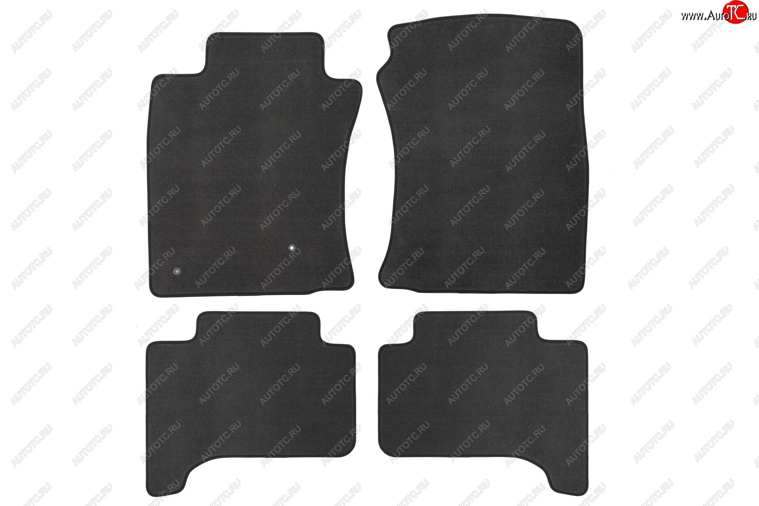289 р. Коврики салона (текстиль) Klever Econom Toyota Land Cruiser Prado J120 (2002-2009) (Чёрные)  с доставкой в г. Чебоксары