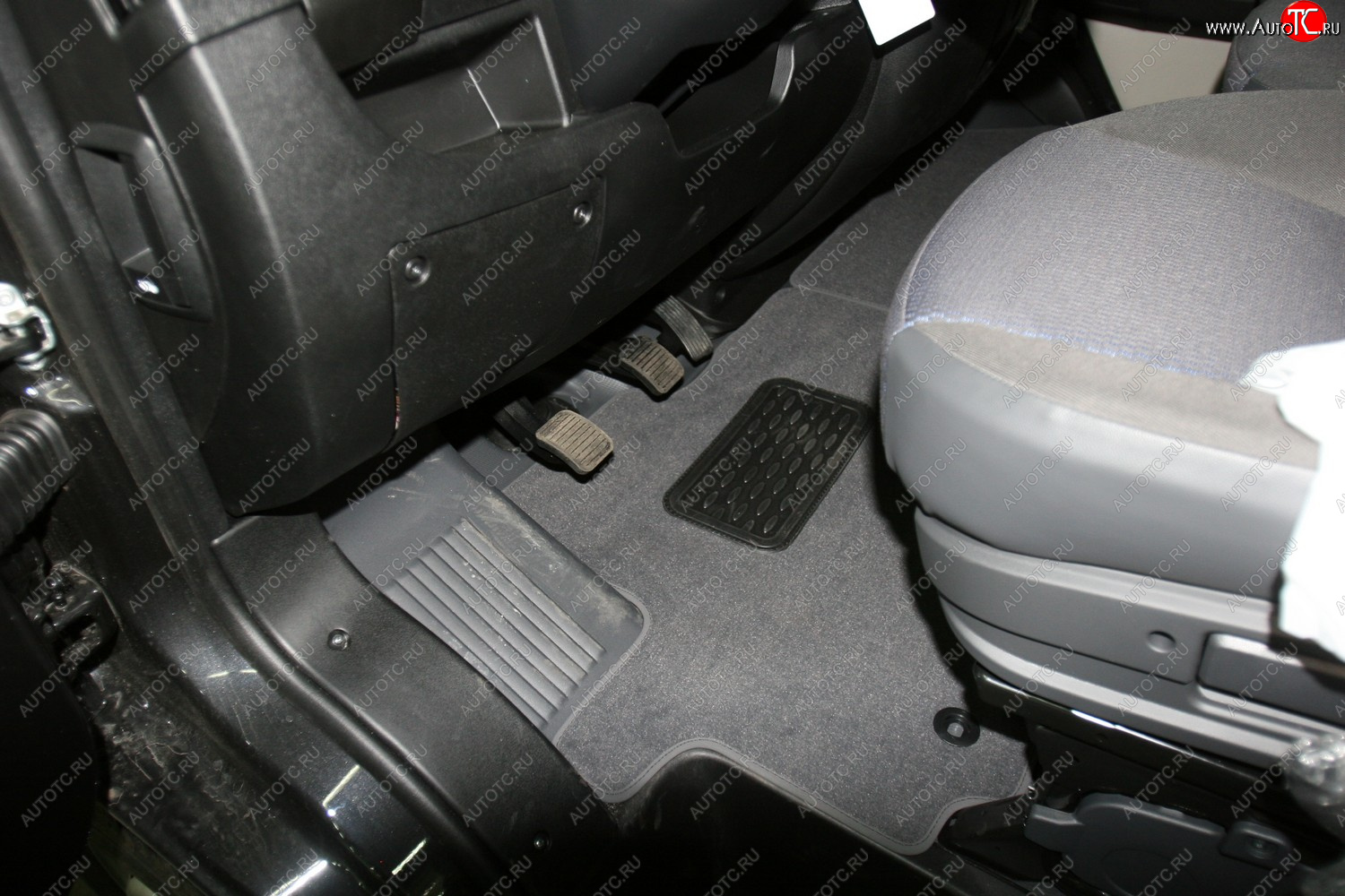 2 699 р. Комплект ковриков в салон (чёрные, текстиль) Element CITROEN Jumper 290 рестайлинг (2014-2022)  с доставкой в г. Чебоксары