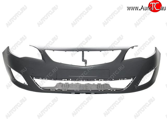 5 899 р. Бампер передний (Италия) BodyParts Opel Astra J хэтчбек 5 дв. дорестайлинг (2009-2012) (Неокрашенный)  с доставкой в г. Чебоксары
