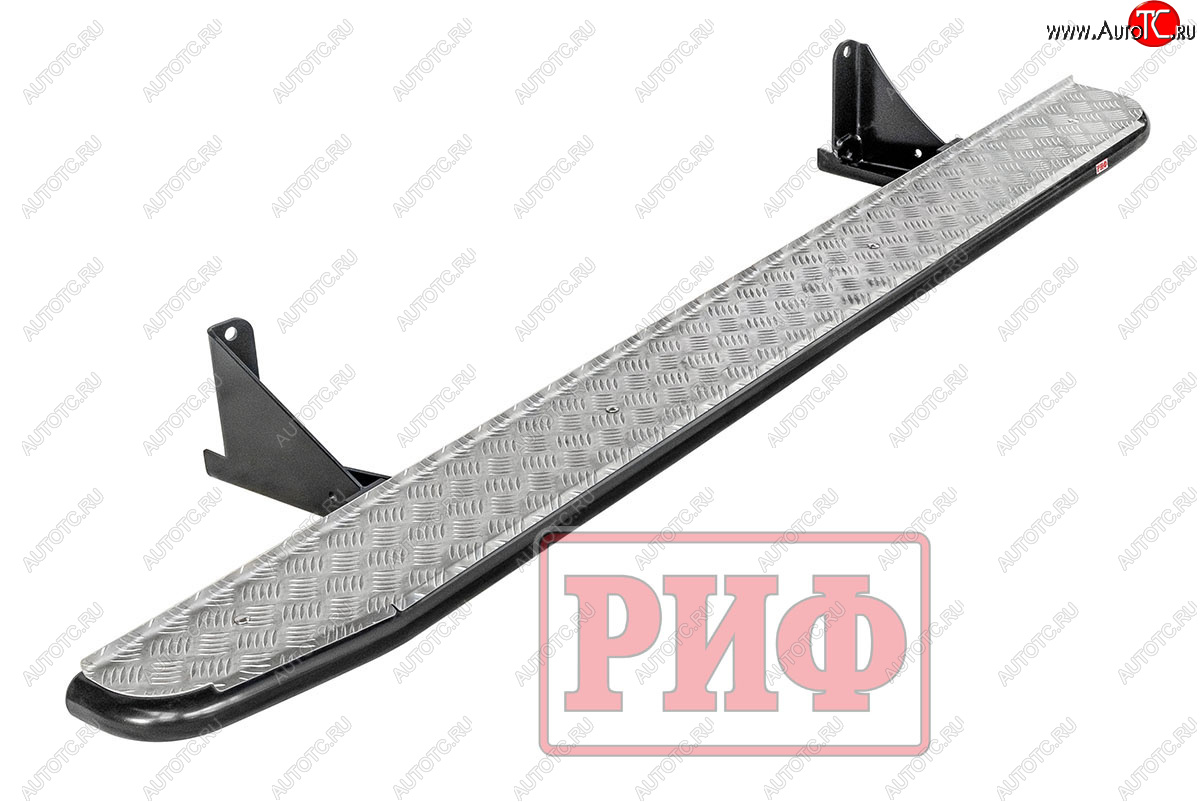 48 289 р. Защита порогов с подножкой РИФ  Mitsubishi L200  5 KK,KL (2018-2022) рестайлинг  с доставкой в г. Чебоксары