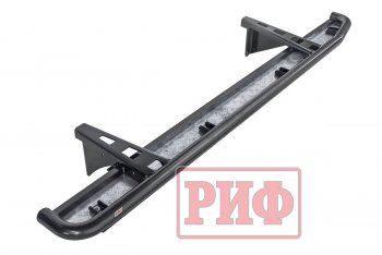 48 289 р. Защита порогов с подножкой РИФ  Mitsubishi L200  5 KK,KL (2018-2022) рестайлинг  с доставкой в г. Чебоксары. Увеличить фотографию 3