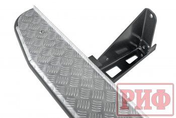 48 289 р. Защита порогов с подножкой РИФ  Mitsubishi L200  5 KK,KL (2018-2022) рестайлинг  с доставкой в г. Чебоксары. Увеличить фотографию 5