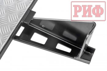 48 289 р. Защита порогов с подножкой РИФ  Mitsubishi L200  5 KK,KL (2018-2022) рестайлинг  с доставкой в г. Чебоксары. Увеличить фотографию 7