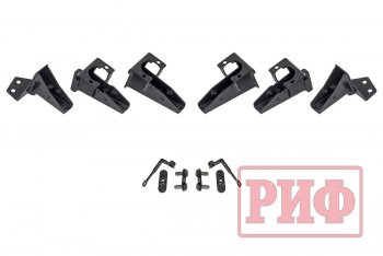 73 659 р. Защита порогов с подножкой РИФ  Jeep Wrangler  JL (2018-2024) 3 дв. дорестайлинг  с доставкой в г. Чебоксары. Увеличить фотографию 11